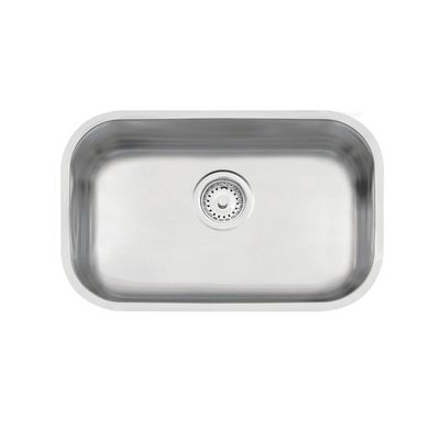 Cuba de embutir Tramontina Lavínia 47 BL em aço inox acetinado 47x30 cm