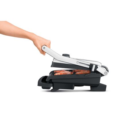Grill Elétrico Tramontina by Breville Adjusta em Aço Inox com Bandeja Removível 220 V