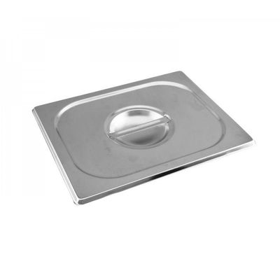 Kit 4 Cubas Gastronomica Inox 1/2x150mm com tampas Brasinox