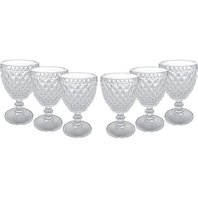 Jogo de Taças Clear Verre 6 Peças + Jarra Bico de Abacaxi 1L