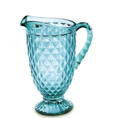 Jarra 1 Litro Bico Abacaxi Azul Tiffany Verre - Mimo Style