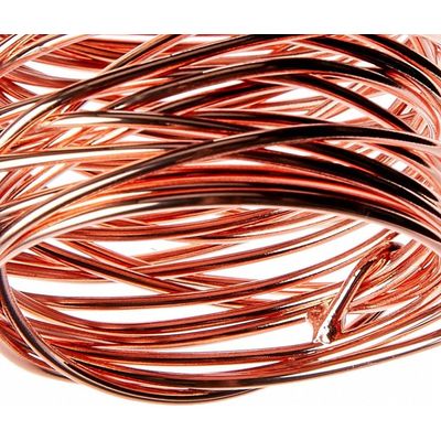 Jogo 4 Aneis de Guardanapo Aço Espiral Cobre 4cm - Lyor