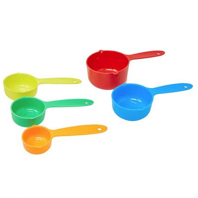 Jogo de Medidores Copos Plastico 5 Multicolorido - GS