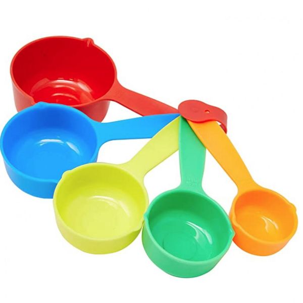 Jogo de Medidores Copos Plastico 5 Multicolorido - GS