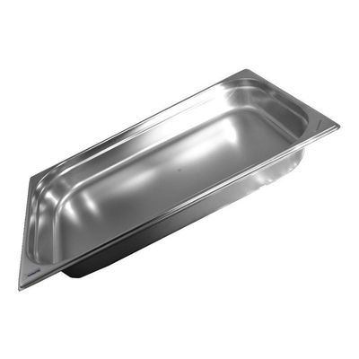 Kit 2 Cubas Gastronomica Inox 1/1x200mm com tampas Brasinox