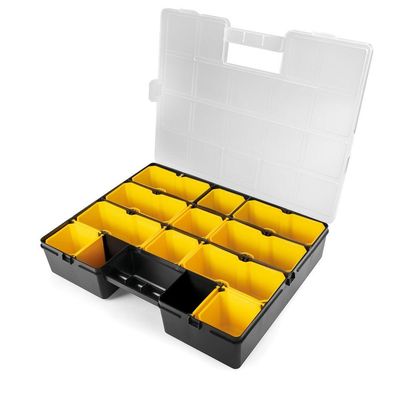 Maleta Organizadora Plastica 17" Tramontina com Modulos Organizadores e Divisorias Moveis