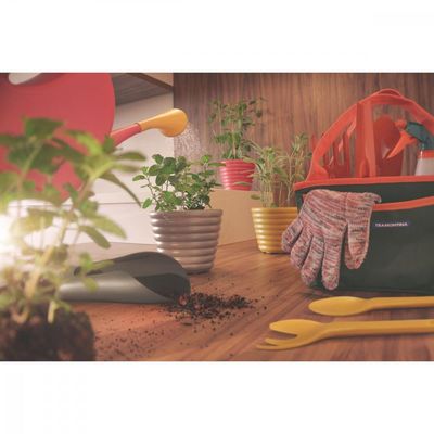 Luvas para Jardinagem Tramontina em Algodão Colorida