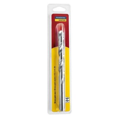 Broca Para Aço 9.5X125 Mm Tramontina Em Aço Rápido