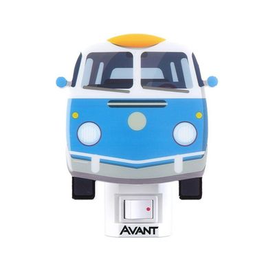 Luz Noturna Led 1W Avant Kombi Corujinha Amarela