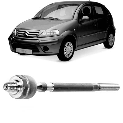 Barra de Direção Axial Citroen C3 2003 até 2013 com Direção Hidráulica - Viemar