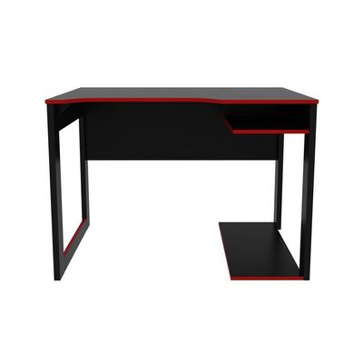 Mesa Gamer Multimóveis Cr25057 Preta/Vermelho