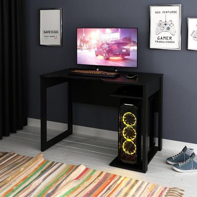 Mesa Gamer Multimóveis Cr25057 Preta