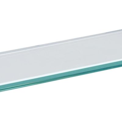 Prateleira De Vidro Tramontina Glass Reta 400X100X8Mm