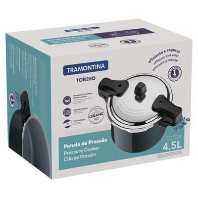 Panela De Pressão Tramontina Torino Alumínio Cerâmico Verde