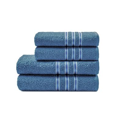 Toalha de Rosto Camesa Festiva Azul