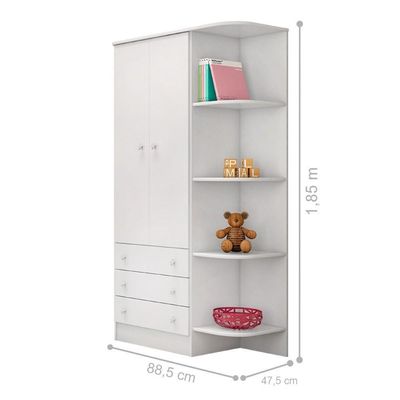 Quarto De Bebê York Branco