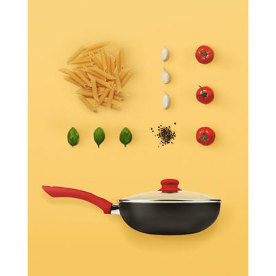 Panela Wok Linha Aroma 28cm