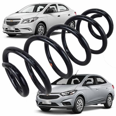 Mola Traseira Aliperti com GNV Chevrolet Prisma Todos 2013 em Diante