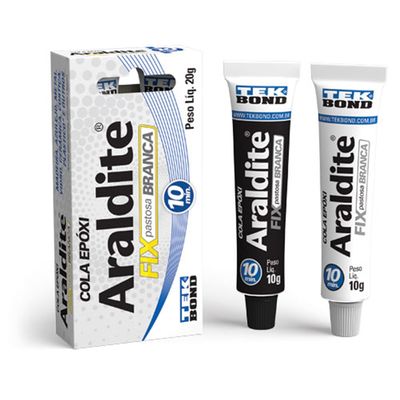 Adesivo S.O.S Araldite Fix Branco 20G - Tekbond