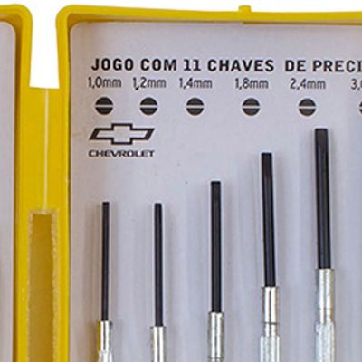 Jogo de Chaves Precisão com 11 Peças