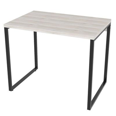 Mesa De Escritório Office 90cm Industrial Prisma C08 Snow