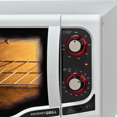 Forno Elétrico Fischer Gourmet Grill 44 Litros - Branco 220V 220V