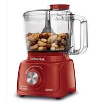 Mini Processador Turbo Pratic Mondial Mp-16-r -220v/60hz .