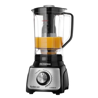 Liquidificador Mondial Turbo Inox 3l L-1100-bi Liquidificador L-1100-bi 220v/60hz . 220V