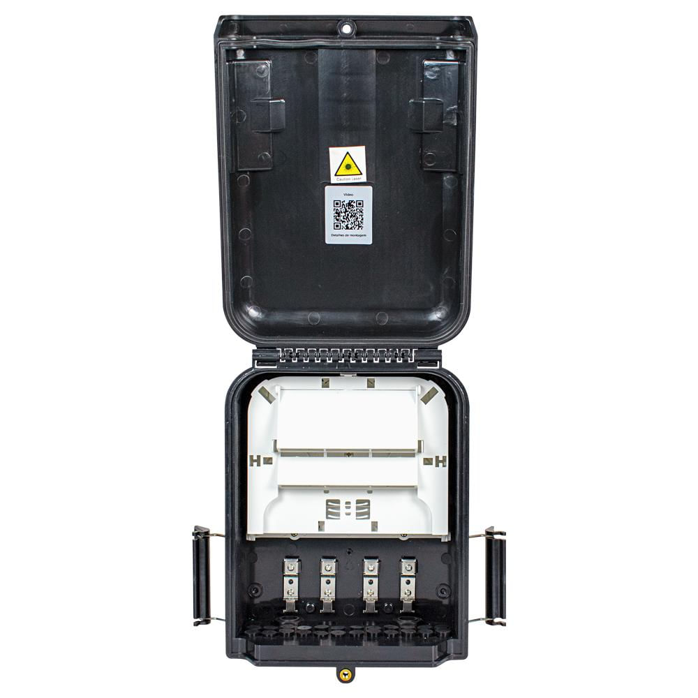 Caixa de Atendimento Optico EVUS 1X24 FTTH (CTO Inteligente)