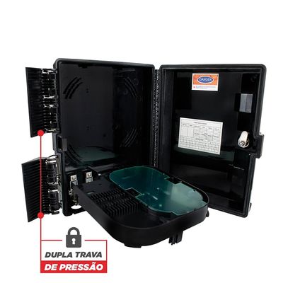 Caixa de Atendimento Optico EVUS 1X16 FTTH (CTO)