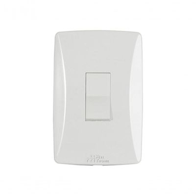 Interruptor Petra Simp Vertical C/Pl S-E1Vp-81001V