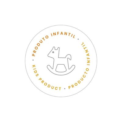 Copo Infantil Tramontina Baby Friends Em Aço Inox 340 Ml