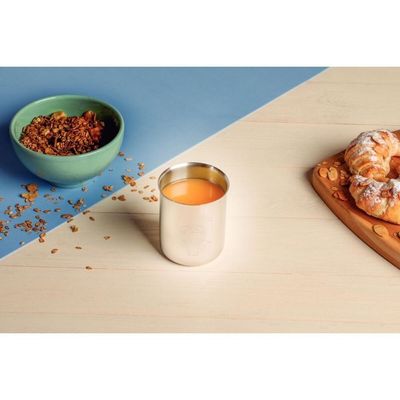 Copo Infantil Tramontina Baby Friends Em Aço Inox 340 Ml