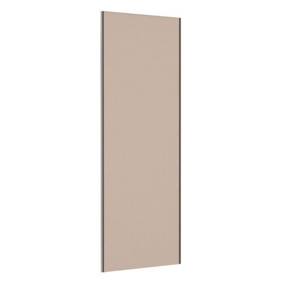 Porta De Correr 80cm Champagne Sem Kit Ferragem Connect