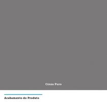 Porta De Correr 80cm Inox Sem Kit Ferragem Cinza Puro