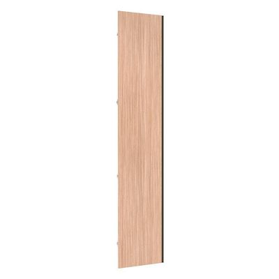 Porta Para Closet Individual 50cm Inox Cumaru
