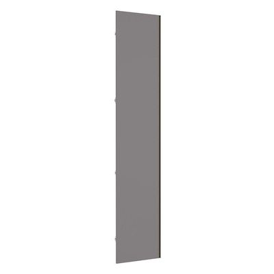 Porta Para Closet Individual 50cm Inox Cinza Puro