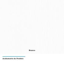 Porta Para Closet Individual 40cm Champagne Branco Mat