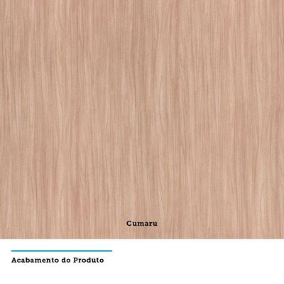 Porta De Correr Closet 80cm Inox Sem Kit Ferragem Cumaru