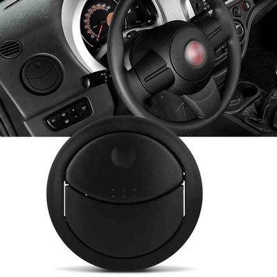 Difusor Saída de Ar Lateral na Cor Preto Fiat Uno e Fiorino 2010 até 2021 Original Fiat