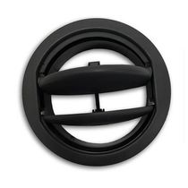 Difusor Saída de Ar Lateral na Cor Preto Fiat Uno e Fiorino 2010 até 2021 Original Fiat