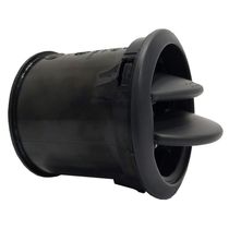Difusor Saída de Ar Central na Cor Preto Fiat Uno e Fiorino 2010 até 2021 Original Fiat