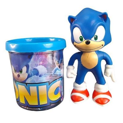 Brinquedos Bonecos Colecionáveis Action Figure+ Caneca 350Ml