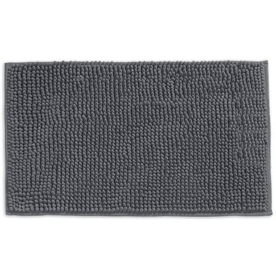 Tapete Buettner Microfibra 60X120Cm Greco Chumbo