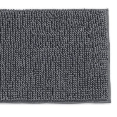 Tapete Buettner Microfibra 60X120Cm Greco Chumbo