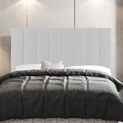 Kit Cabeceira E Baú Cama Box Casal 140Cm Sintético Branco