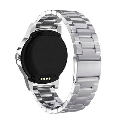 Pulseira Relogio Smartwatch Aço Inox 3 Elos Smartband Band