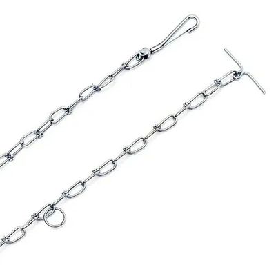 Coleira Kit Cachorro Guia Semi Enforcadora Aço Pet