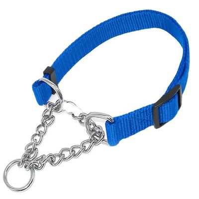 Coleira Cachorro Ajustavel Nylon EloTorcido Semi Enforcadora