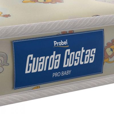 Colchão P/Berço Espuma D18 Pro Baby 60x130x10cm Bege